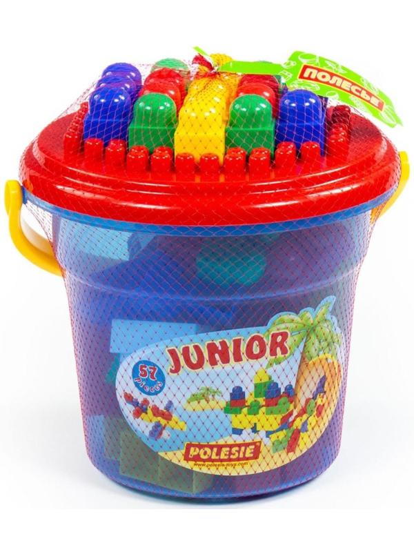 Конструктор «Юниор» 57 деталей, МИКС