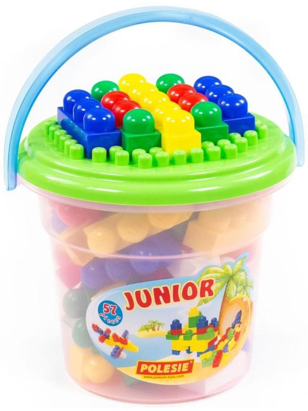 Конструктор «Юниор» 57 деталей, МИКС