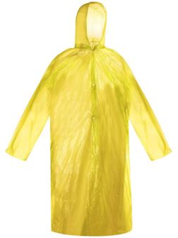 Дождевик-плащ взрослый, универсальный, цвет МИКС