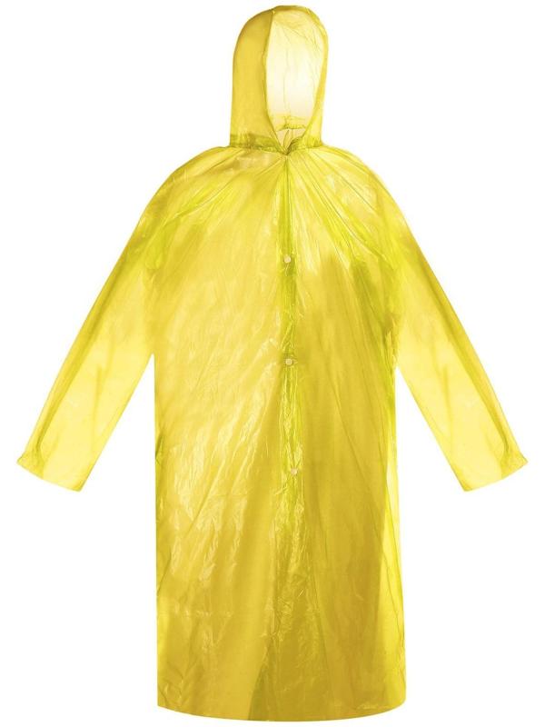 Дождевик-плащ взрослый, универсальный, цвет МИКС