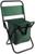Стул туристический с сумкой, р. 24 х 26 х 60 см, до 60 кг, цвет зелёный
