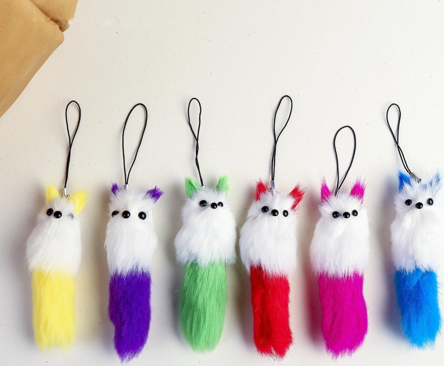 Пушистик на подвеске 