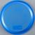 Тарелки одноразовые, d= 21 см, цвет синий, 12 шт/уп