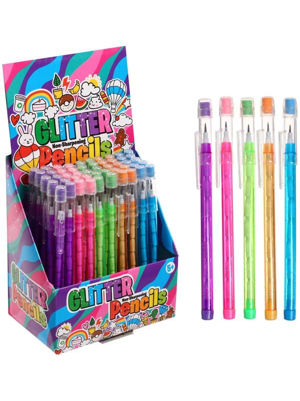 Карандаш секционный, чернографитный, с ластиком, «Флюор», МИКС