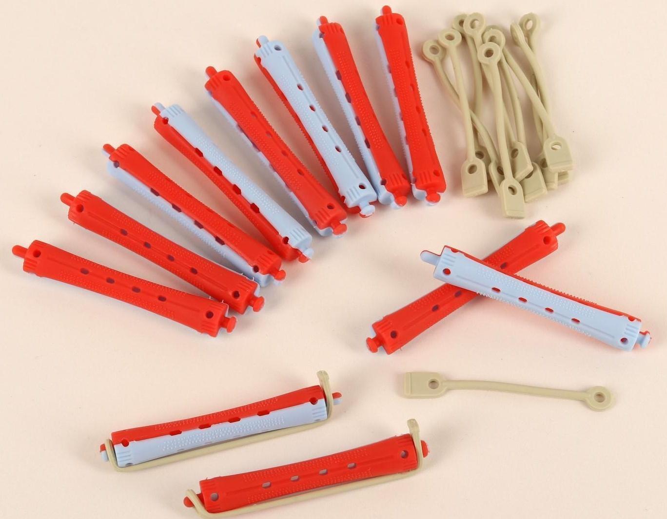 Бигуди «Коклюшки», d = 1 см, 9 см, 12 шт, цвет МИКС