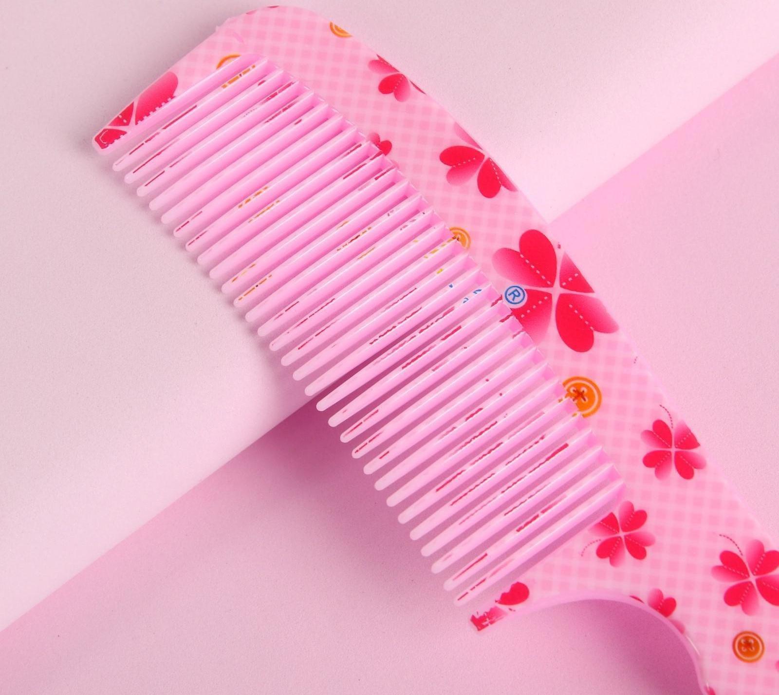 Расчёска, 19 × 4 см, рисунок МИКС