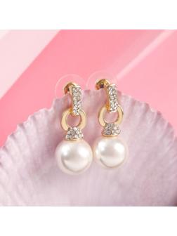 Серьги с жемчугом 