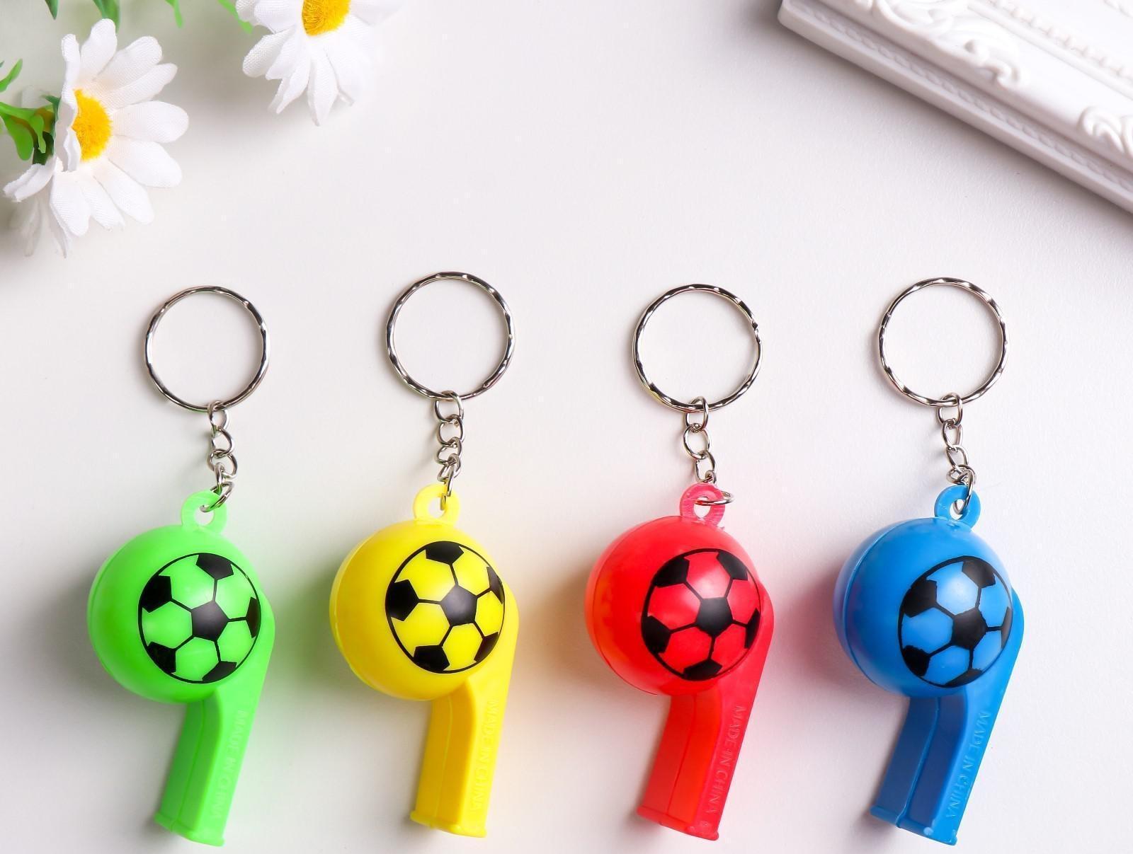 Свисток пластик на кольце 