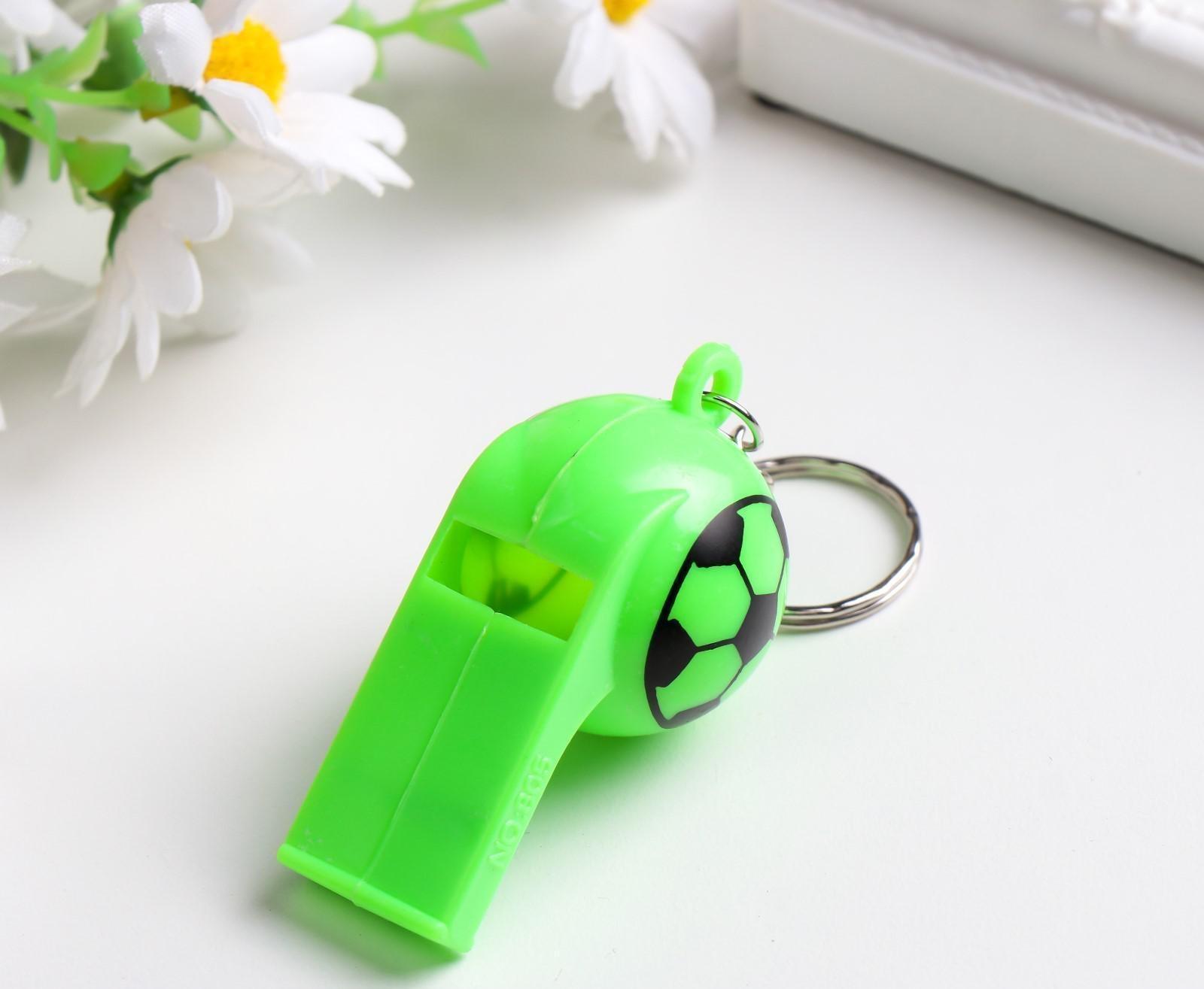 Свисток пластик на кольце 