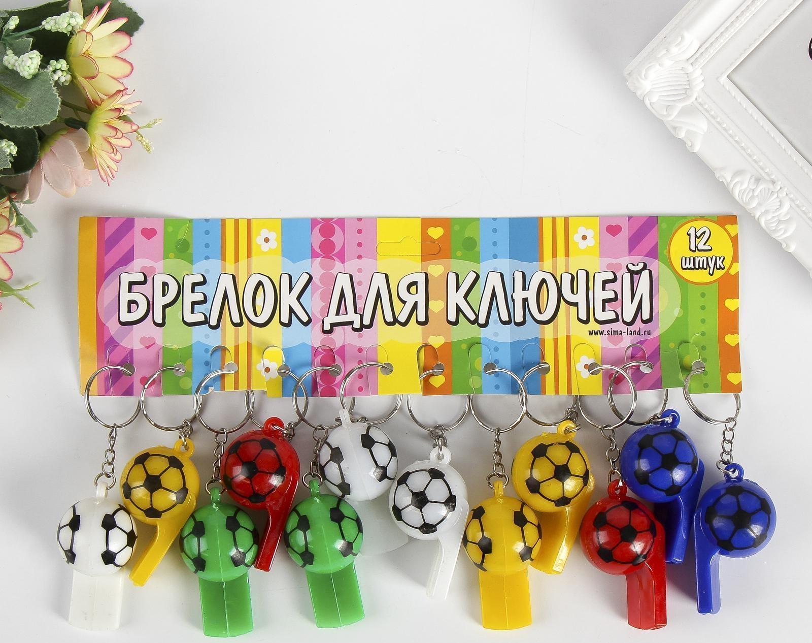 Свисток пластик на кольце 