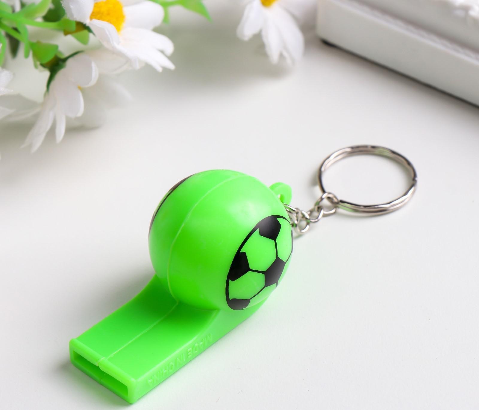 Свисток пластик на кольце 