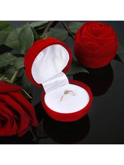 Футляр бархатный под кольцо 