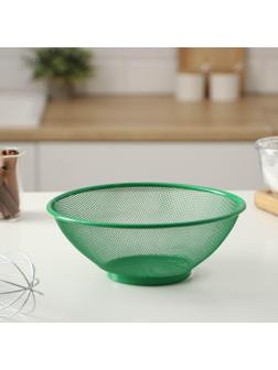 Сито-корзинка Доляна «2 в 1», d=21 см, цвет МИКС