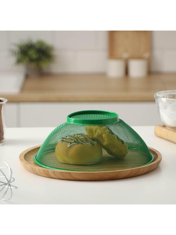 Сито-корзинка Доляна «2 в 1», d=21 см, цвет МИКС