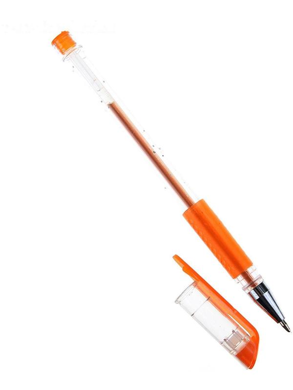 Набор гелевых ручек, 10 цветов, металлик, с блёстками, с резиновым держателем