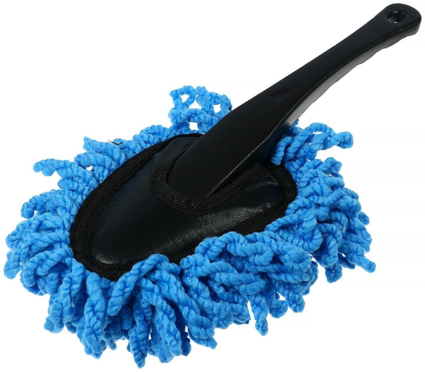 Щётка для удаления пыли TORSO, автомобильная, 30 см, микрофибра, микс