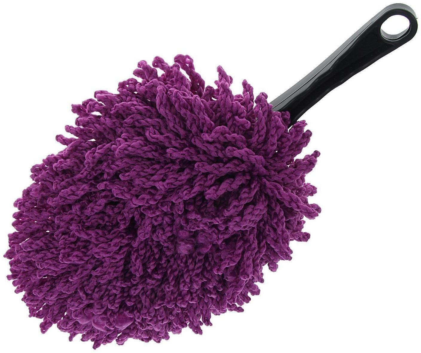 Щётка для удаления пыли TORSO, автомобильная, 30 см, микрофибра, микс