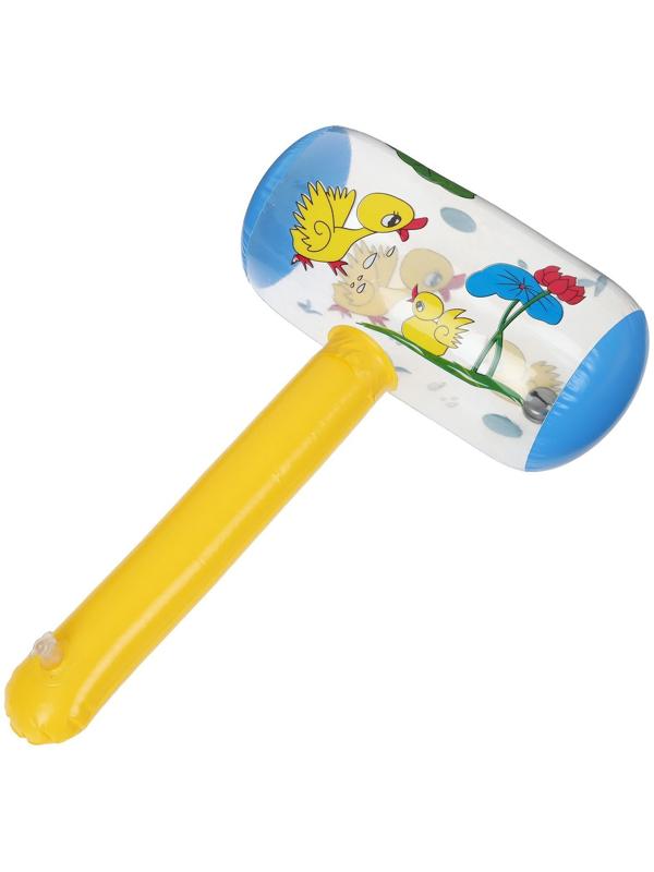 Игрушка надувная со звуком «Молоток» 30 см, цвета МИКС