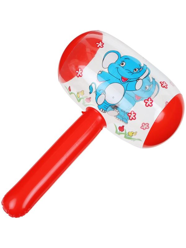 Игрушка надувная со звуком «Молоток» 30 см, цвета МИКС