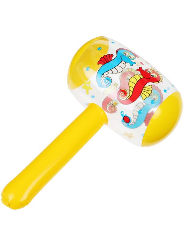 Игрушка надувная со звуком «Молоток» 30 см, цвета МИКС