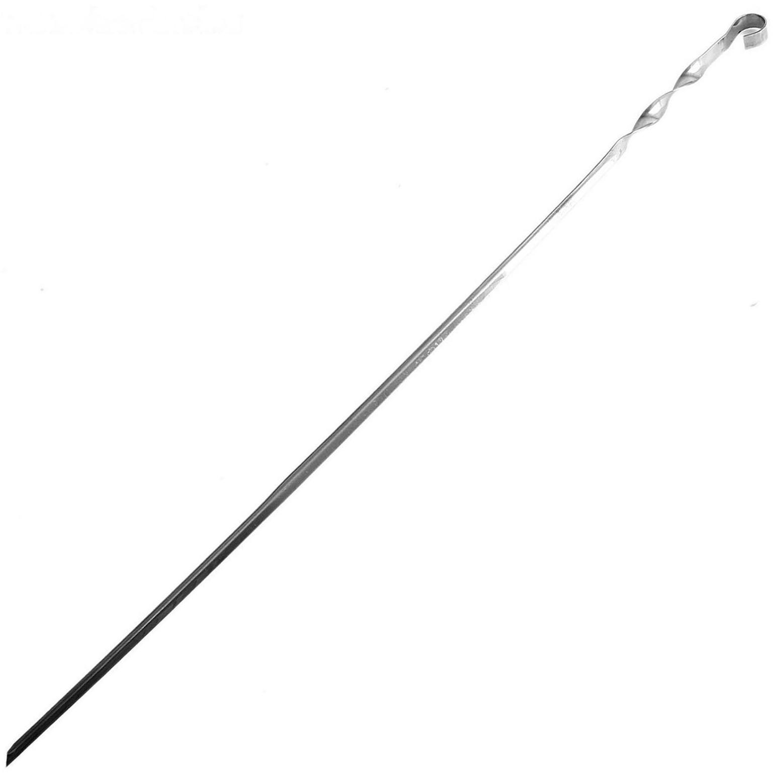 Шампур угловой, толщина 1 мм, р. 55 х 1 см