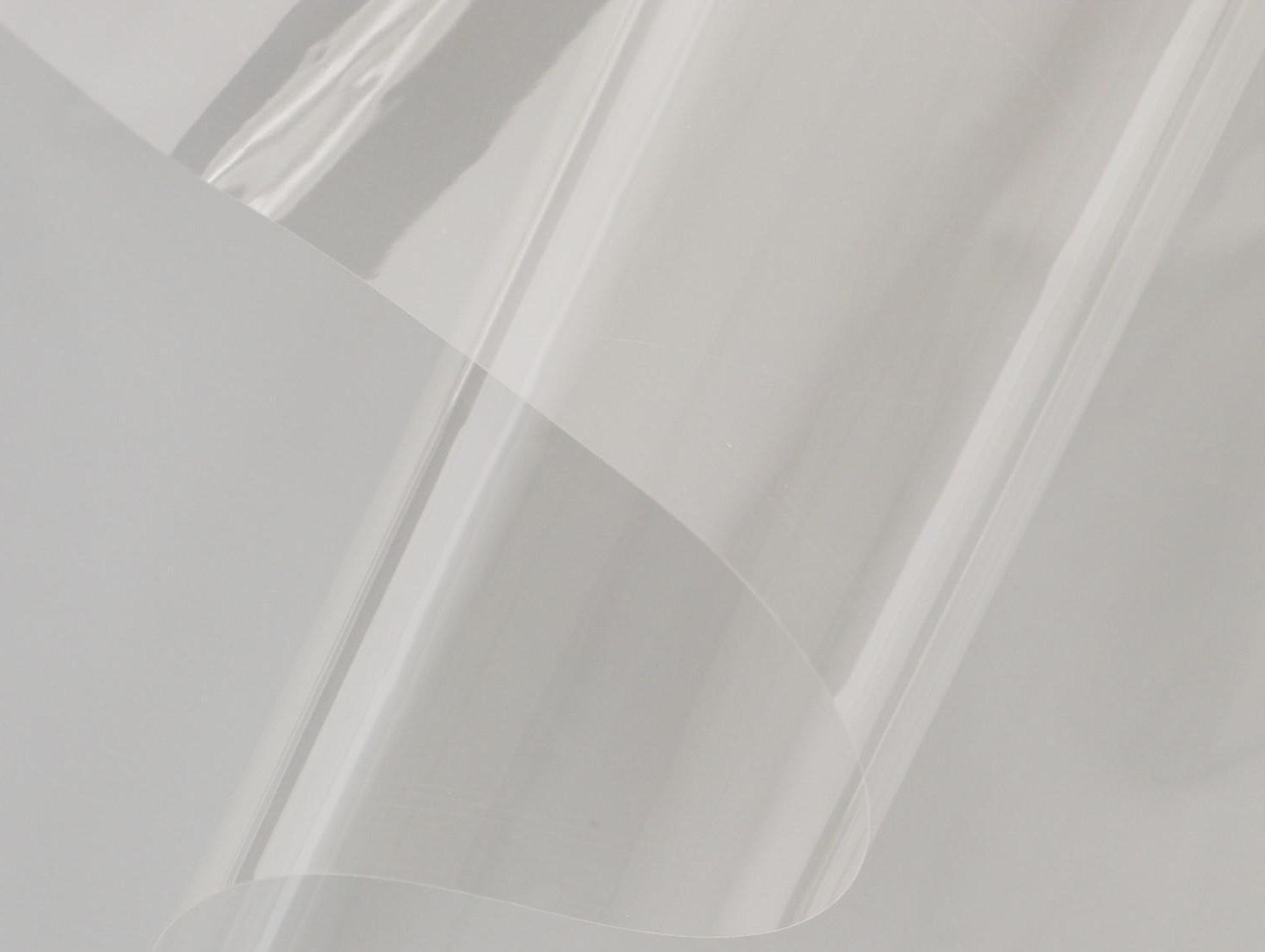 Плёнка для цветов прозрачная 0,6 х 18,6 м, 400 г, 40 мкм