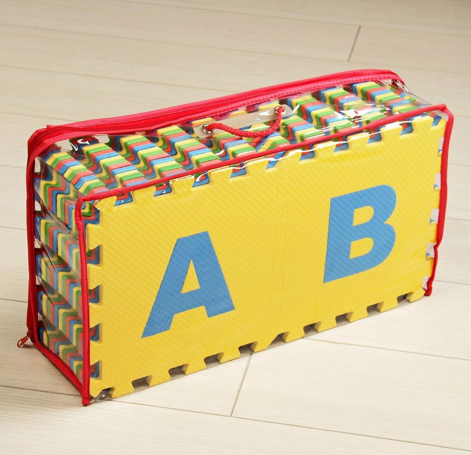 Мягкий пол развивающий «Алфавит Английский»