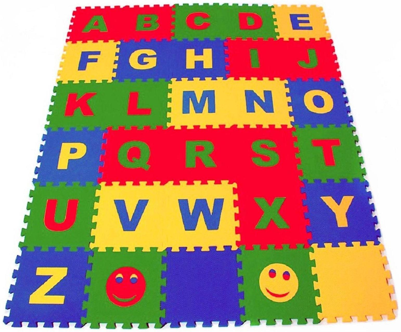 Мягкий пол развивающий «Алфавит Английский»