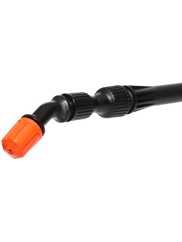 Опрыскиватель помповый ОП-207, 10 л, термоусадка, пластиковый брандспойт 208, «Жук»