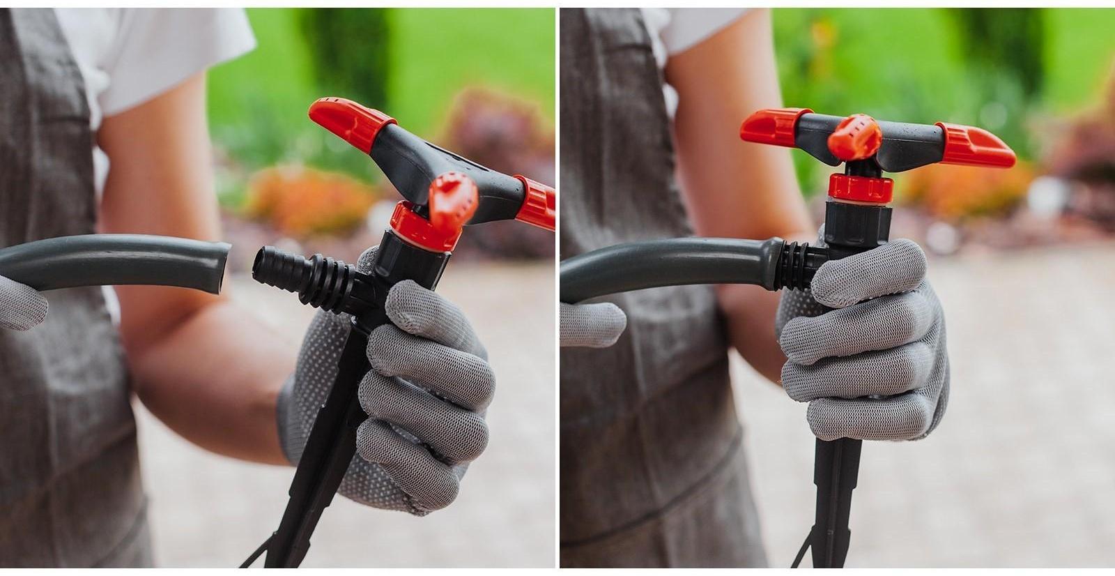 Распылитель 3-лепестковый, штуцер под шланги 1/2