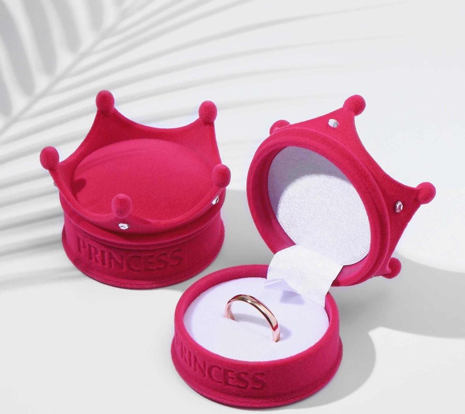 Футляр бархатный под серьги/кулон 