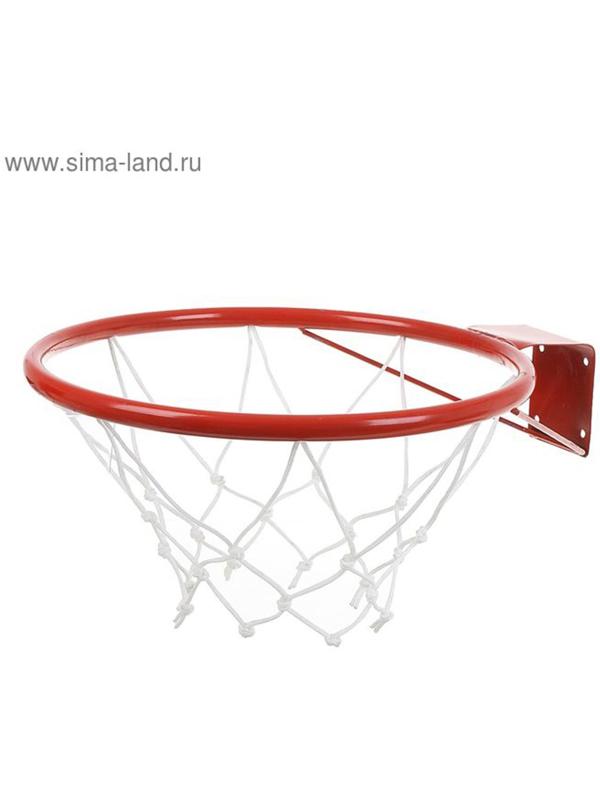 Корзина баскетбольная №5, d=380 мм, с упором и сеткой