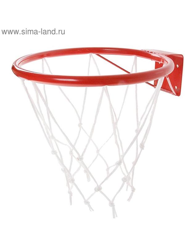 Корзина баскетбольная №5, d=380 мм, с упором и сеткой