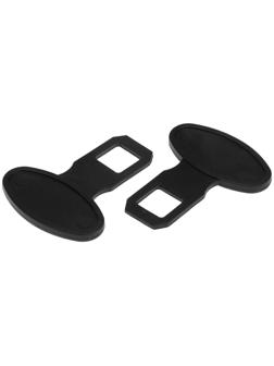 Заглушки замка ремня безопасности Nova Bright, пластиковые, набор 2 шт, микс