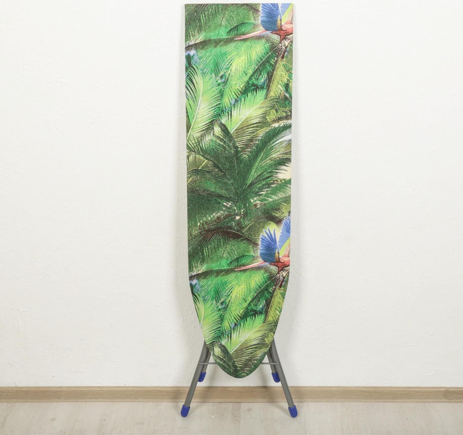 Доска гладильная Nika «Белль», 106,5×29 см, два положения высоты 70, 80 см, рисунок МИКС