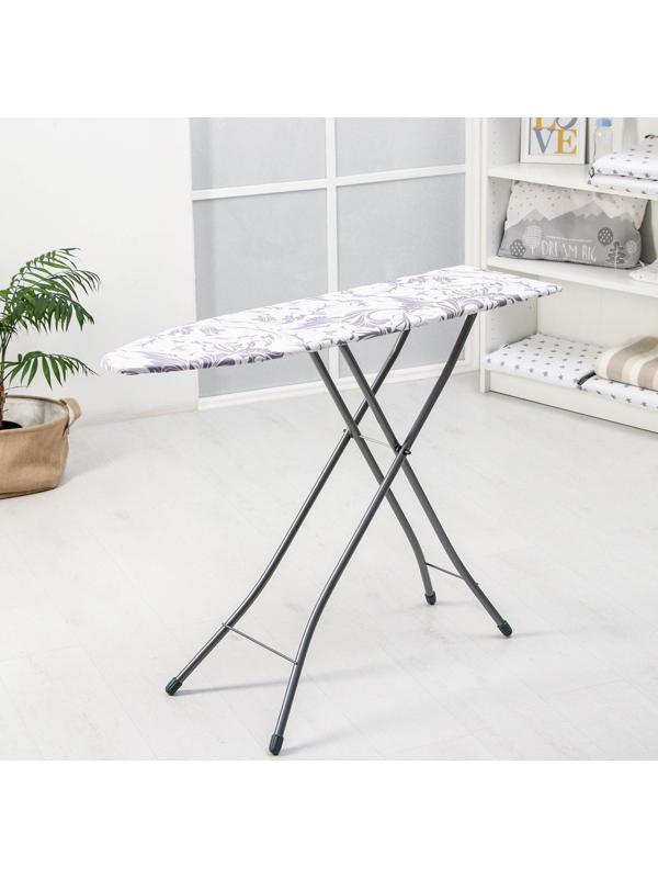 Доска гладильная Nika «Белль», 106,5×29 см, два положения высоты 70, 80 см, рисунок МИКС