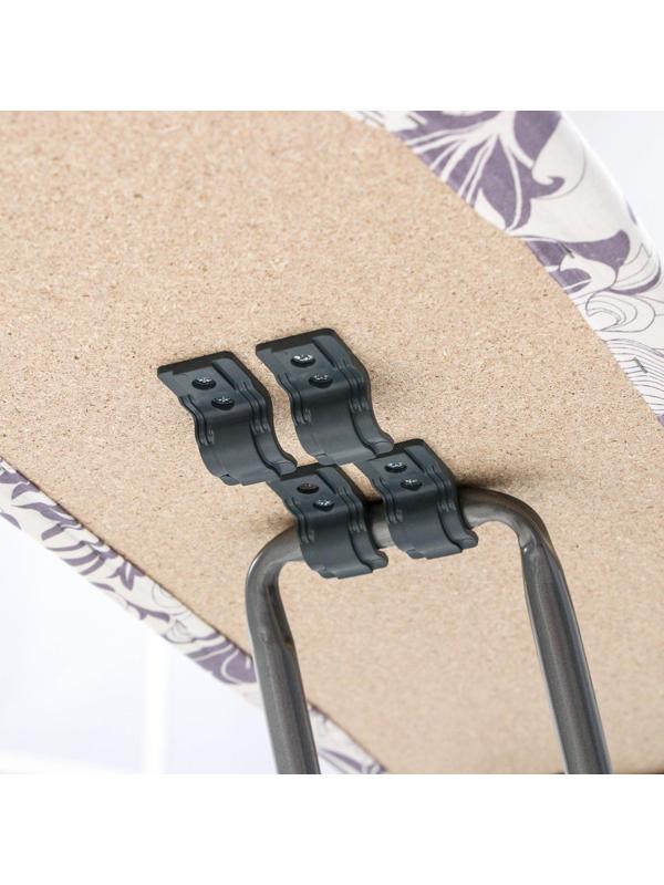 Доска гладильная Nika «Белль», 106,5×29 см, два положения высоты 70, 80 см, рисунок МИКС