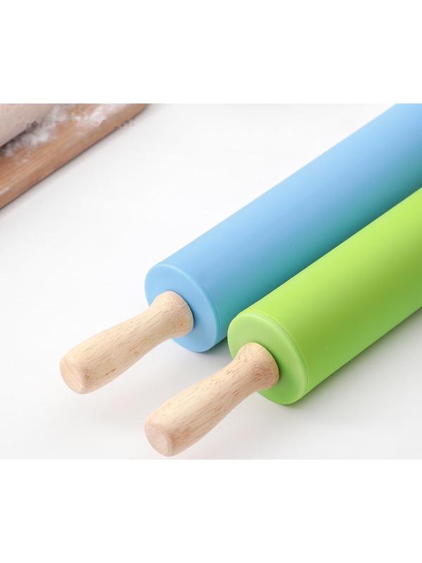 Скалка Доляна «Валенсия», 30×4 см, цвет МИКС