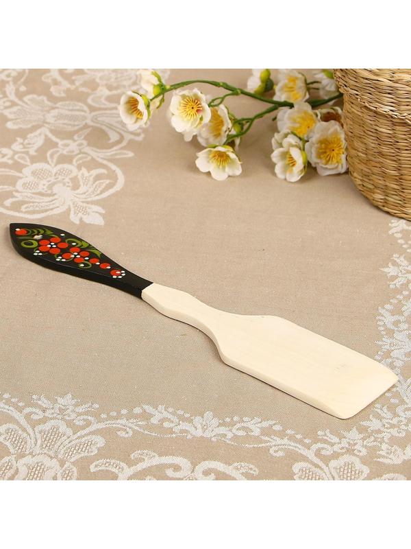 Лопатка «Цветок», с ручной росписью, 5×31 см, микс, хохлома