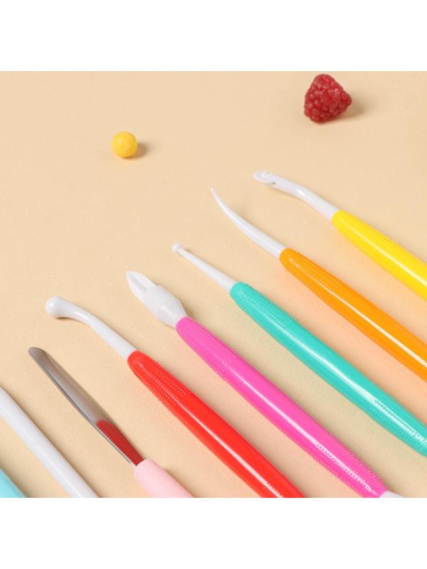 Набор для моделирования кондитерских украшений Доляна, 10 шт, цвет МИКС