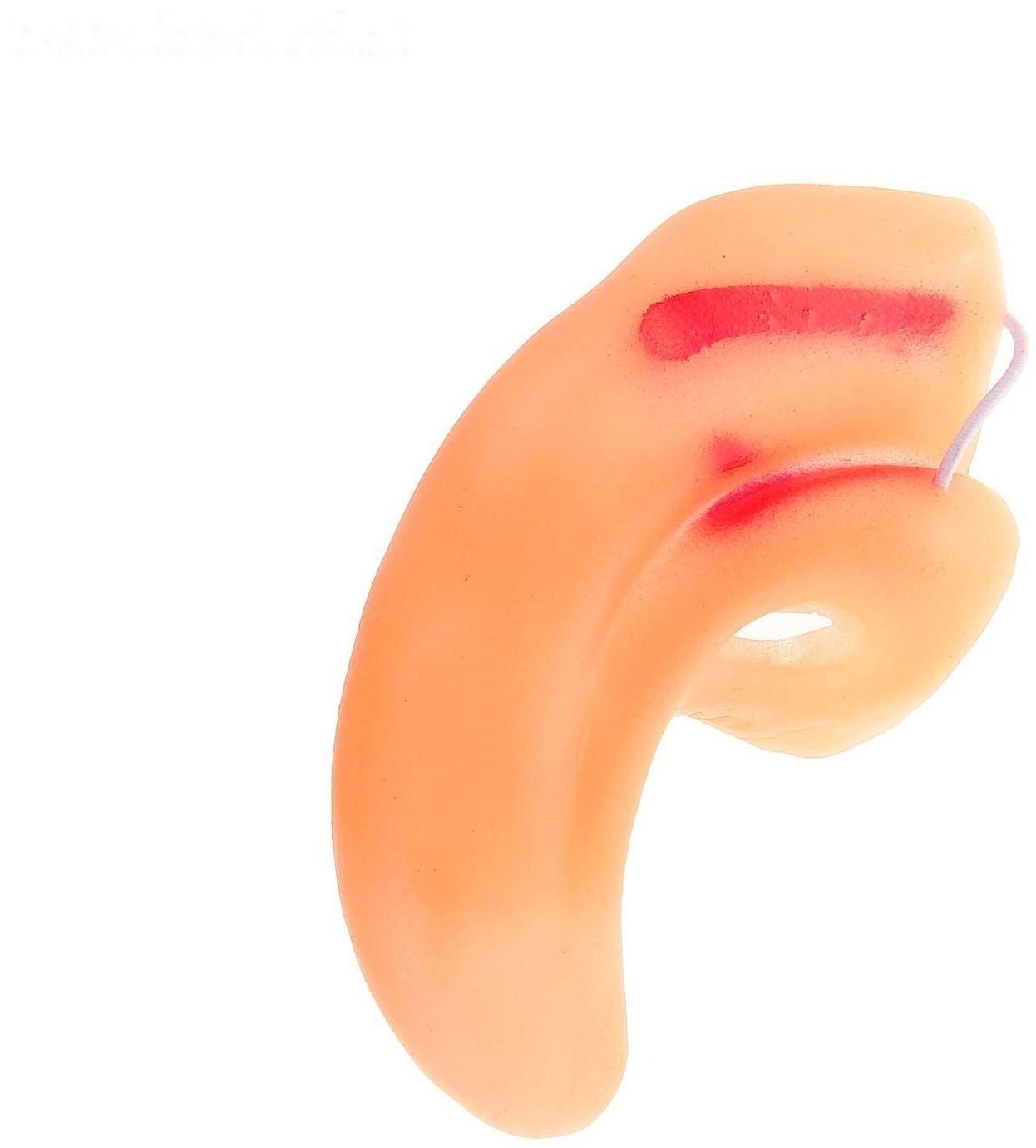 Нос на резинке, горбатый