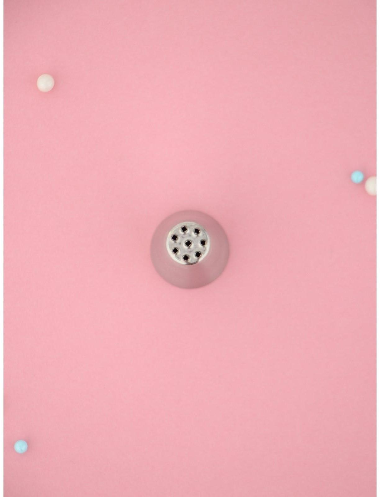 Насадка кондитерская «Травка», d=2,4 см, выход 1,2 см, форма микс, нержавеющая сталь