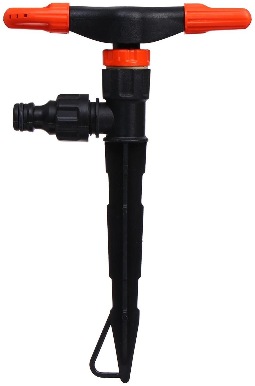 Распылитель 2−лепестковый, под коннектор, пика, пластик, «Жук»