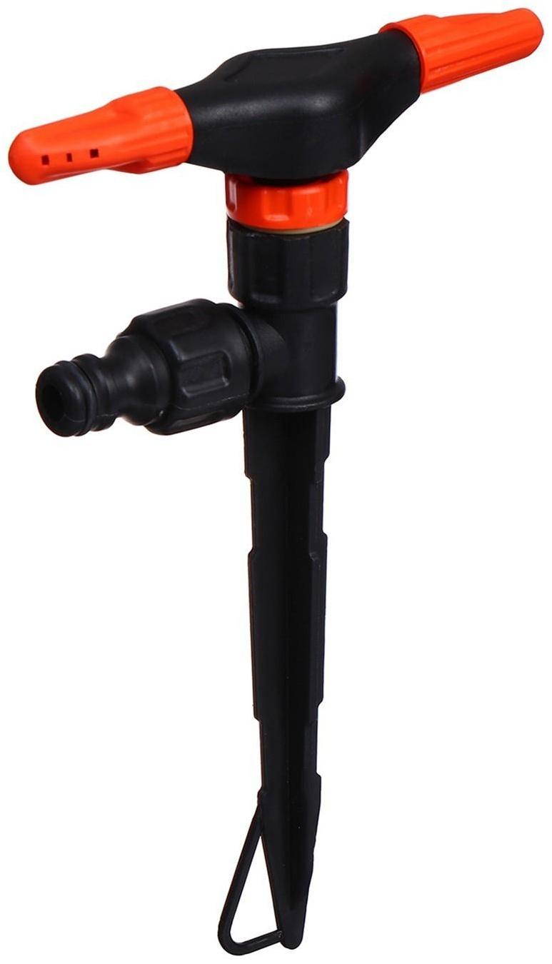 Распылитель 2−лепестковый, под коннектор, пика, пластик, «Жук»