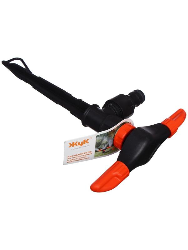 Распылитель 2−лепестковый, под коннектор, пика, пластик, «Жук»