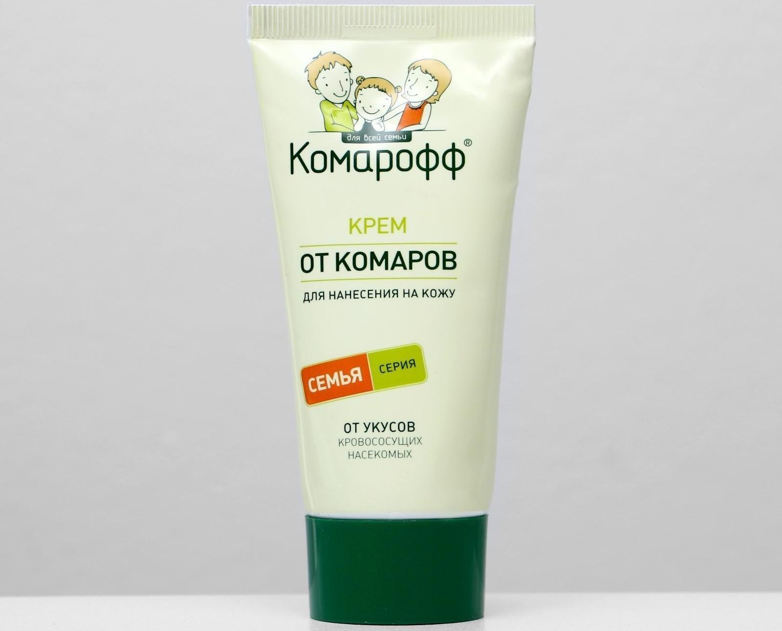 Крем от укусов комаров 