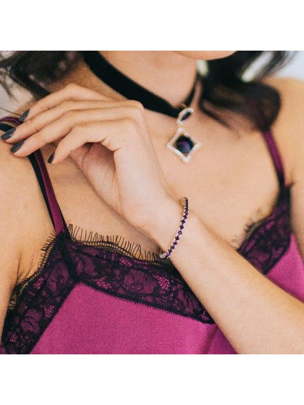 Браслет со стразами 