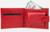 Кошелёк женский, отдел на клапане, цвет красный