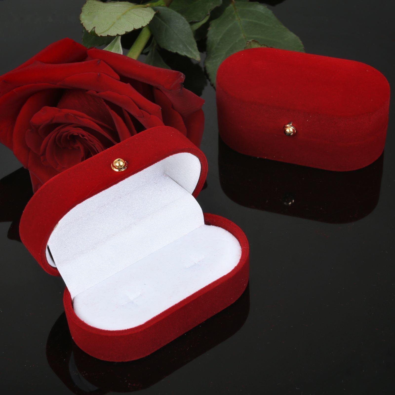 Футляр бархатный под серьги/кольца, 