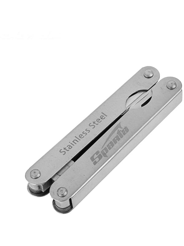 Инструмент многофункциональный Sparta, 15 предметов, трансформер, чехол